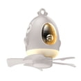thumbnail image 1 of Injueey Ventilador de techo Colgante Control remoto Temporización ajustable Enfriador de verano Dormitorio Sin escobillas Plástico Refrigeración de Electrodomésticos Potencia directa blanca Injueey HA063956-02, 1 of 6