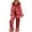 Z-Stripe-Red, variant on XINXIAOO Women Long Tops Long Set 2 Sleeve Piece Sleepwear Pants Women Suits Sets Comfortable Pajamas Womens Pajamas Shorts Warm Pajamas for Women Winter Silk Long Pajamas for Women Women S Pajama Set