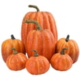 thumbnail image 1 of Toystoory Decoraciones de modelo de calabaza para interior y exterior, diseño de escena, accesorio vegetal, adorno para el hogar, calabazas artificiales Decoración del hogar No.2 Toystoory HA042304-02, 1 of 6