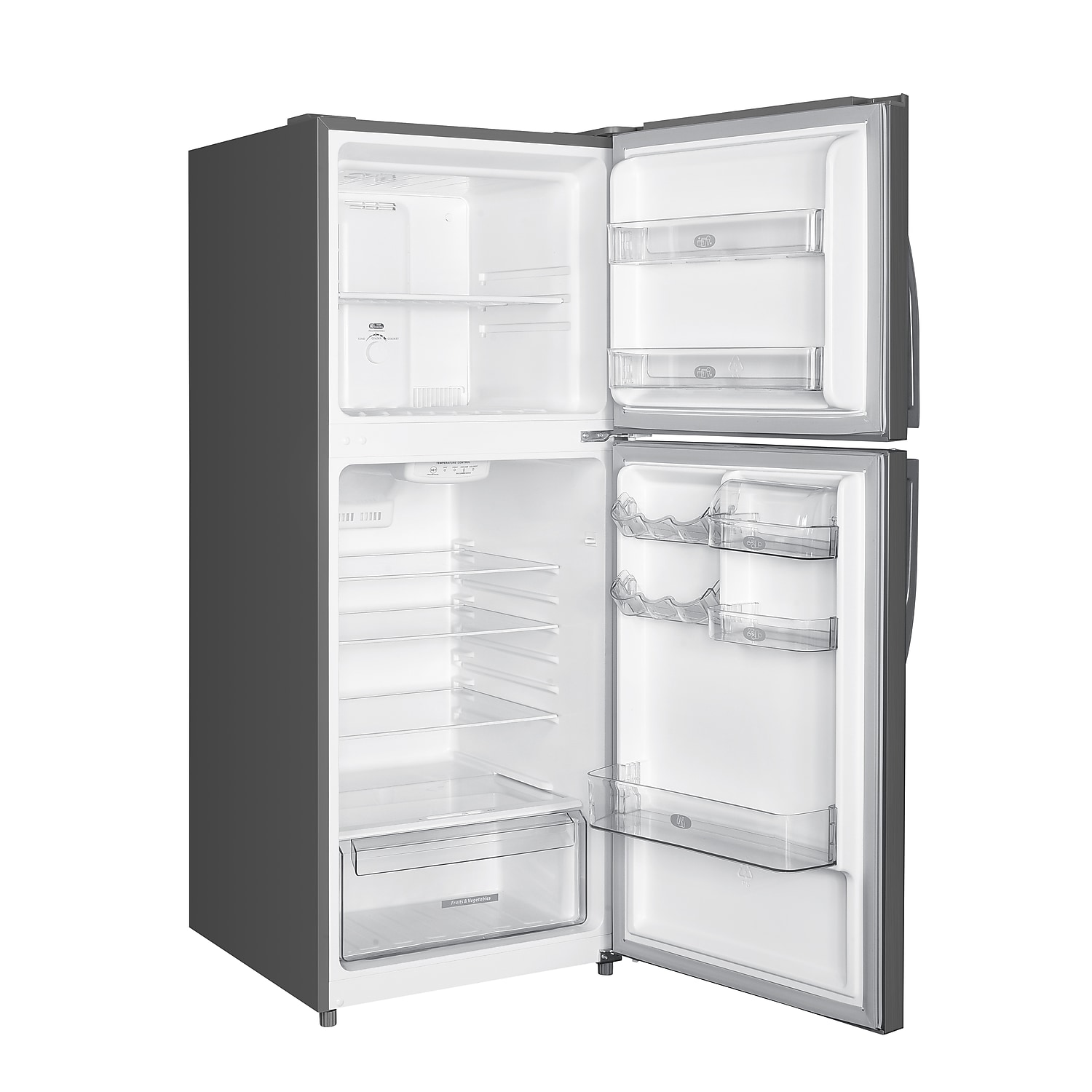 Premium 11.6 cu ft Frost Free Refrigerator in Inox