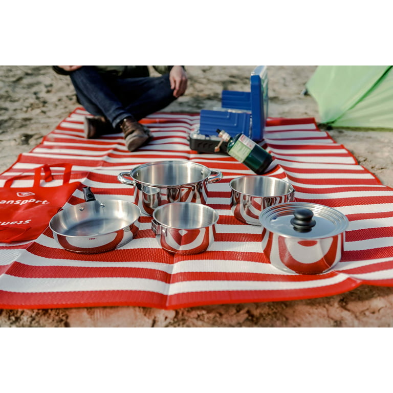Heavy Duty - Stainless Steel Clad Cook Set - Stansport
