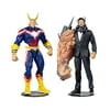 My Hero Academia McFarlane Toys All Might vs. All For One Action Figure Set, 2 Pieces