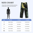 thumbnail image 4 of Honiee MoonNight Sky Crow for men - a sleek fusion of Straight Pajama Pants, versatile Lounge Pants, and cozy Sleepwear, all rolled into one-XX-Large, 4 of 6