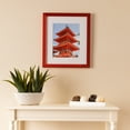 thumbnail image 3 of ArtToFrames 6x30 inch Red Picture Frame, Red Wood Poster Frame (4743), 3 of 8