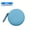 Blue, variant on 1pc Macaroon Mini Tape Measure Faux Leather Circular Tape MeasurePortable Three Waist Chest Soft Ruler Clothing Tape Measure
