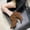 Coffee, variant on Women's Ankle Boots, Pointed Toe Stiletto Heel Suede Material Fall Winter Fashion Shoes Black 6.5