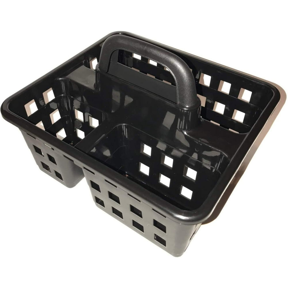 Greenbrier Small Utility Shower Caddy Tote Black (Black) Walmart