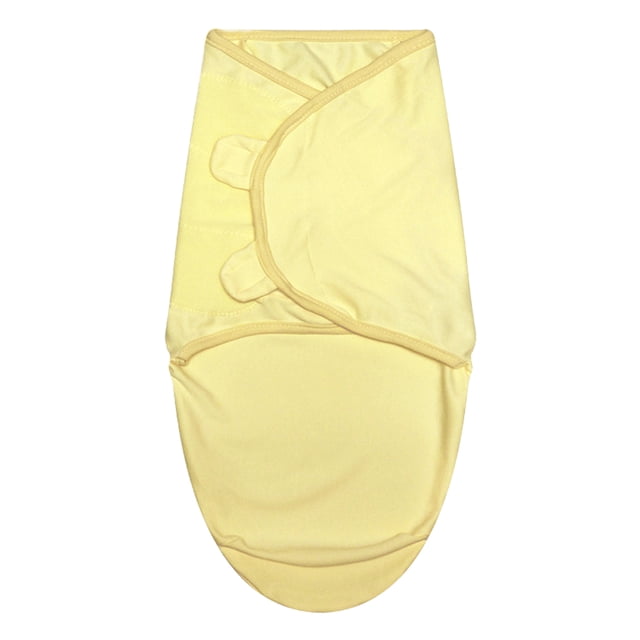 Laklulu Saco de dormir de algodón para bebé, antisobresalto, amarillo, L