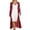 Red, variant on QHFBli Women's Sequin Cardigan Long Sleeve Open Front See Through Evening Coats Summer Cover Up Dress