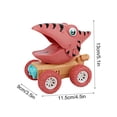 thumbnail image 1 of Coche de empuje de juguete HUOGUO Shark para niños de 2 a 5 años, regalo de cumpleaños, 1 of 2