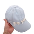 thumbnail image 5 of Masteelf Bow Baseball Cap 28.00X18.00X12.50CM Sky-blue, 5 of 8