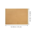 thumbnail image 2 of FRCOLOR  10 Pcs Kraft Paper Folder Office Organization Folders Khaki, 2 of 8