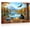 Unframe-style, variant on Fall Lake Mountain Canvas Wall Art Posters, Fall Landscape with Eagle, Black Bear Cub, Fishing, Campfire. Nature Wildlife Prints for Living Room Bedroom Home Decor
