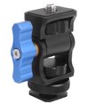 thumbnail image 3 of Soporte de monitor con zapata fría de aleación portátil, cabezal esférico, adaptador multifunción, equipo negro, 3 of 14