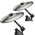 thumbnail image 1 of JP 2PCS Mini Car Crash Cymbal, Car Air Vent Decoration, Fits All Vehicle Types, Sliver, 1 of 6