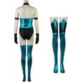 thumbnail image 3 of Women Kitana Blue Sexy Jumpsuit Outfit, 3 of 8