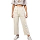 thumbnail image 1 of Gibobby Pantalones tipo cargo mujer Pantalones Cargo Mujer Cintura Alta Holgados Ajuste Relajado Pantalones De Pierna Ancha Rectos Joggers Ligeros(Blanco,M), 1 of 5