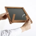 thumbnail image 3 of M&T Displays Counter Wood Chalkboard, Advertisement Frame for Restaurant, Store, Office, Wedding, Party, Event, Home (Dark Wood, 5x7), 3 of 6