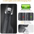 thumbnail image 2 of Dog Nail Grinder with 6-Speed, 2 Led Lights, Rechargeable Electric 3-Piece for Dogs and Cats, 2 of 7