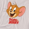 thumbnail image 3 of Tom And Jerry Movie Jerry Head Kids T Shirt (Medium) for Youth Toddler Boys and Girls, Silver, 3 of 5