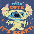 thumbnail image 3 of Lilo & Stitch - So Cute It's Scary - Toddler And Youth Girls Short Sleeve Graphic T-Shirt, 3 of 5