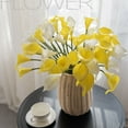 thumbnail image 3 of Visland 10PCS RealTouch Artificial Calla Lily Flowers for Wedding Bouquets, centerpieces, and Floral Decor, 3 of 7