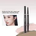 thumbnail image 2 of Dual-Ended Contour & Highlight Stick, Creamy Sculpting Makeup for Face & Body, Shadow Modification & Three-Dimensional Effect, Long-Lasting Beauty Pen for Defined Features, Universal Shades, 2 of 8