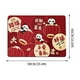 thumbnail image 3 of Alfombra de entrada festiva roja con caballo y temática navideña, lavable para exterior/interior, felpudo de bienvenida para puerta principal, porche, patio e idea de regalo., 3 of 7