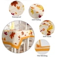 thumbnail image 6 of Thanksgiving Maple Leaf Autumn Wedding Party Table Cloth Waterproof Oilproof Dining Table Cover Kitchen Home Decor Tablecloth, 6 of 7