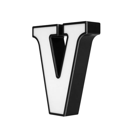

Alphabet V Lamp Home Decoration Romantic Ambiance Letter Sign Beer Night Light