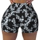 thumbnail image 2 of Fotbe Flower Shorts Sin Costuras – Shorts Deportivos de Cintura Alta para Mujer, Elásticos para Gimnasio, Yoga, Running o Ciclismo-Medium, 2 of 8