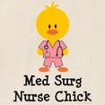 thumbnail image 3 of CafePress - Med Surg Nurse Chick Tote Bag - Unisex Canvas Tote Bag, Beige, 1-Piece, 3 of 9