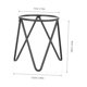 thumbnail image 4 of BESTYASH Soporte De Metal Negro Para De Cristal Decorativo Con Base Estable Para Exhibir En Hogar Y Oficina, 4 of 8