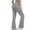 Grey, variant on Luowei Women's Flare Yoga Pants High Waisted Flared Leggings Workout Bell Bottoms Leggings Tummy, Blue, M
