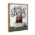 thumbnail image 4 of Stupell Industries Vintage Bear Bathtub Animals & Insects Painting Gold Floater Framed Art Print Wall Art, 17 x 21, 4 of 10