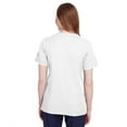 thumbnail image 2 of Devon & Jones Ladies' CrownLux Performance™ Plaited Rolled-Sleeve Top 3XL WHITE, 2 of 2