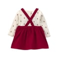 thumbnail image 2 of Carter's Child of Mine Baby Girl Jumper and Top Outfit Set, 2-Piece, Sizes 0/3 - 24 Months, 2 of 7