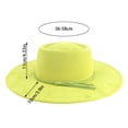 thumbnail image 5 of Womens Sun Hat Wide Brim Fringe For Summer Sun Visor Cap, 5 of 5