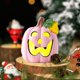 thumbnail image 1 of Halloween Creatives Ceramic Pumpkin Night Light Hollow Out Glowing Decor Soft LED Ambient Ornament For Festive Atmospheres, 1 of 6