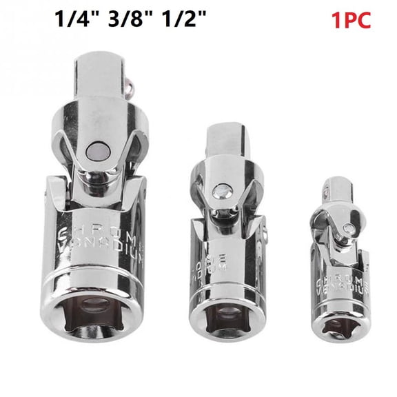 Hot Sale Newest Practical Useful Brand New Joint Socket Ratchet Tool 1/4In 3/8In 1/2In Extension Bar Socket Swivel 1-2Inch Fangkenuo