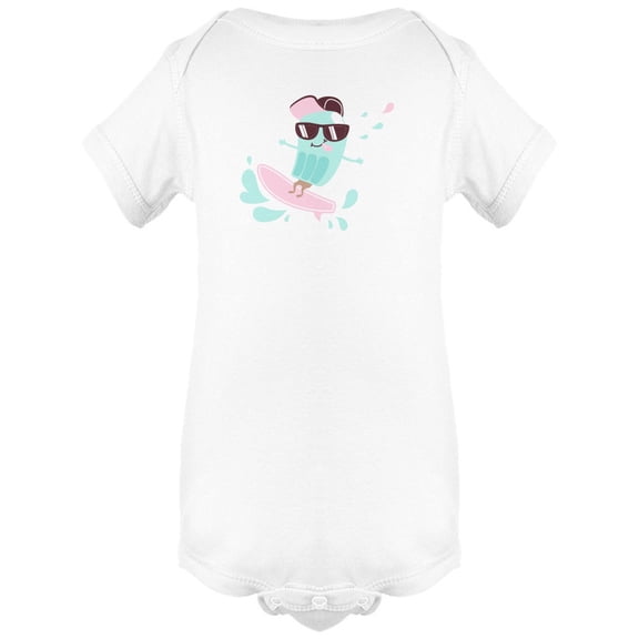 Cool Popsicle Surfing Bodysuit Infant -Image by Shutterstock, Newborn