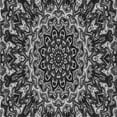 thumbnail image 1 of Ahgly Company Machine Washable Indoor Square Transitional Charcoal Black Area Rugs, 6' Square, 1 of 7