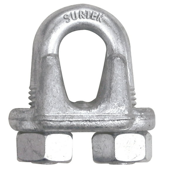 Surtek Forged Steel Wire Rope Clip 5/8" , PER9DF
