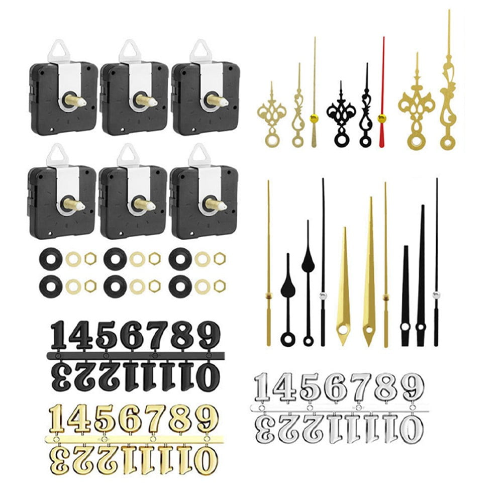 Clock Mechanisms Battery Powered,Silent Quartz Clock Mechanism Movement Kits
