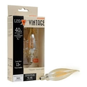 Led Candelabra Sylvania Vintage Led Light Bulb 4w 40w Equivalent B10 Candelabra Base