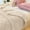 White, variant on Solid Color Clover Taffeta Flannel Rolled Edge Blanket 100 * 150Cm (Cross-Border Packaging) Polyester Blanket Colro:GY2 Material:Plush