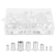 thumbnail image 1 of 175 unids/caja juego de accesorios de tuerca de inserción de tuerca de remache de aluminio M3 / 4 / 5 / 6 / 8 / 10 / 12, 1 of 9