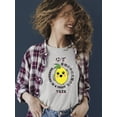 thumbnail image 2 of Kawaii Yuzu Citrus - Japanese Fruit Emoji Graphic Women's T-shirt, 2 of 4