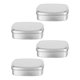 thumbnail image 2 of 4 latas de aluminio rellenables, frascos cuadrados para crema., 2 of 6