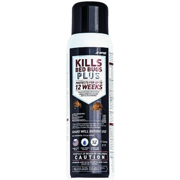 JT Eaton 217 Kills Bed Bugs Plus Aerosol Water Based Insect Spray
